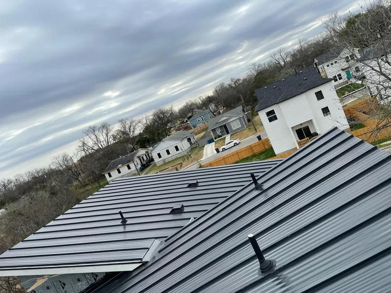 Standing seam metal roof panels with vents for Skylight Repair in Old Saybrook